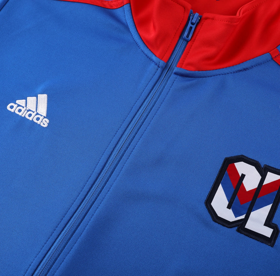 Survêtement OL Lyon bleu/rouge 2023/24