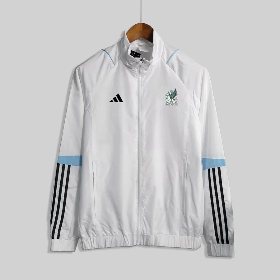 Veste coupe-vent Mexique/Mexico blanche 2023/24