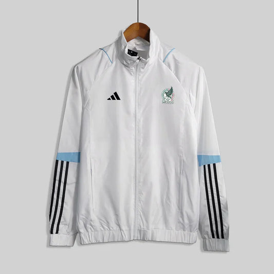 Veste coupe-vent Mexique/Mexico blanche 2023/24