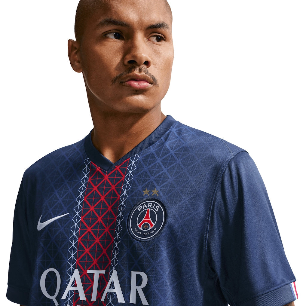 Maillot Domicile Deux étoiles  Paris / PSG  25/26 - Flocage Champions D’Europe - 26