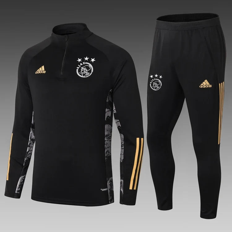 Survêtement Ajax Amsterdam noir/or 2022/23
