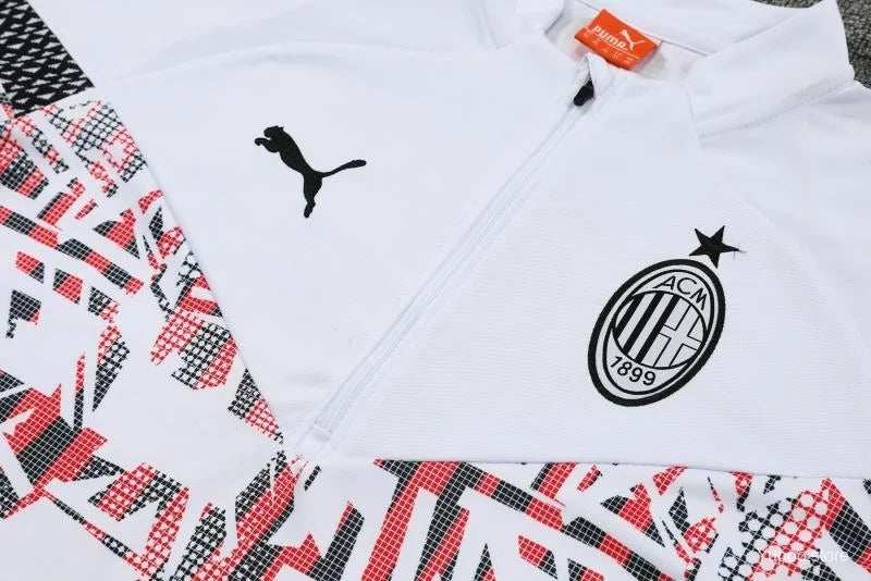Survêtement Milan AC blanc/noir 2022/23
