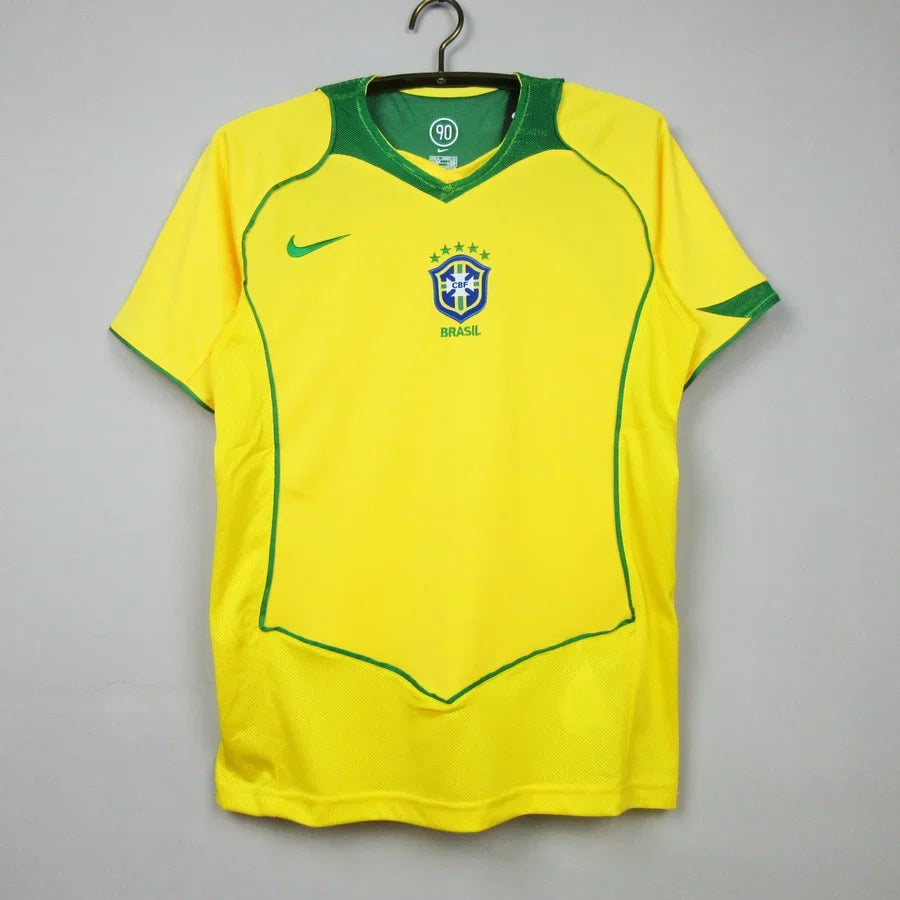 Maillot Bresil Brazil domicile 2004