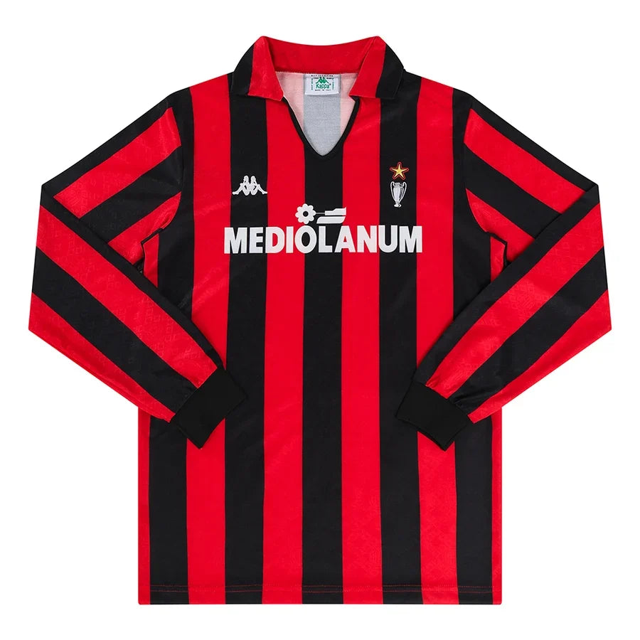 Maillot football Milan AC domicile LS 1988/90