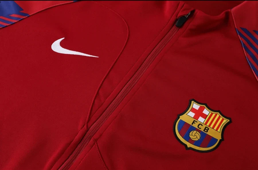 Survêtement FC Barcelone Barcelona rouge/noir 2022/23