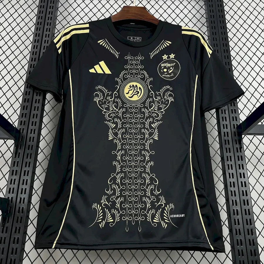 Maillot Algérie  noir 2025/2026