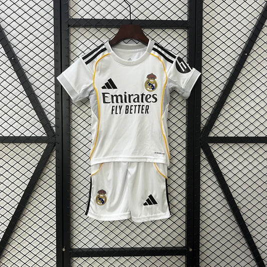 Real Madrid Maillot Domicile Ensemble 2025/26 – Enfant