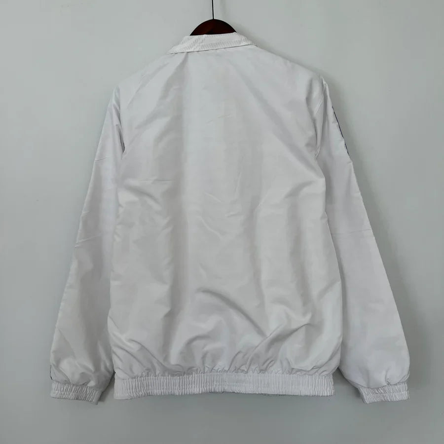 Veste coupe-vent Real Madrid réversible blanche 2023/24