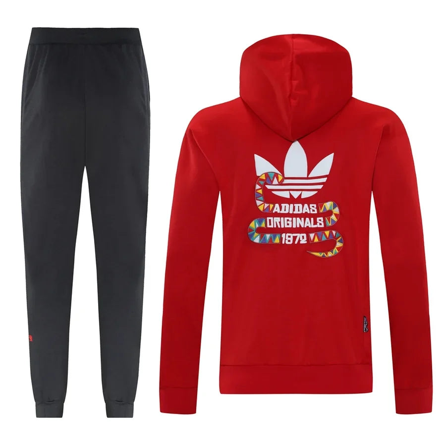 Survêtement Adidas Originals ensemble jogging rouge