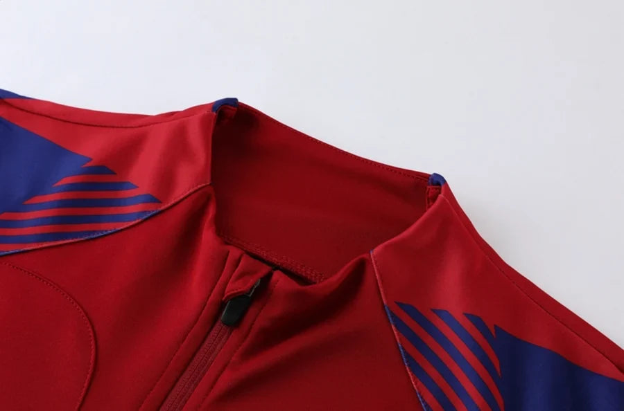 Survêtement FC Barcelone Barcelona rouge/noir 2022/23