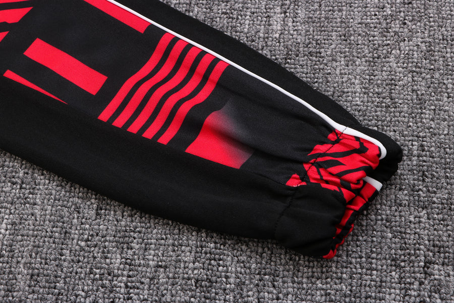 Survêtement Milan AC rouge/noir 2022/23