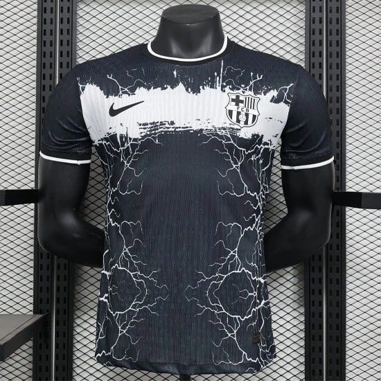 BARCELONE  MAILLOT SPÉCIAL TONNERRE NOIR 24/25- PLAYER VERSION