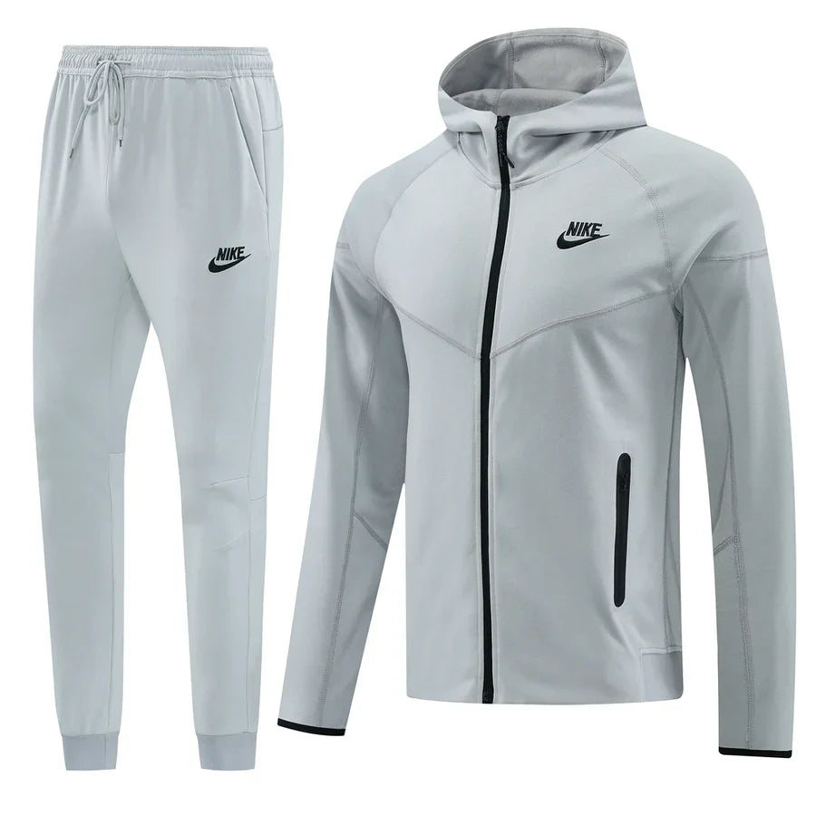 Survêtement jogging Nike ensemble capuche gris