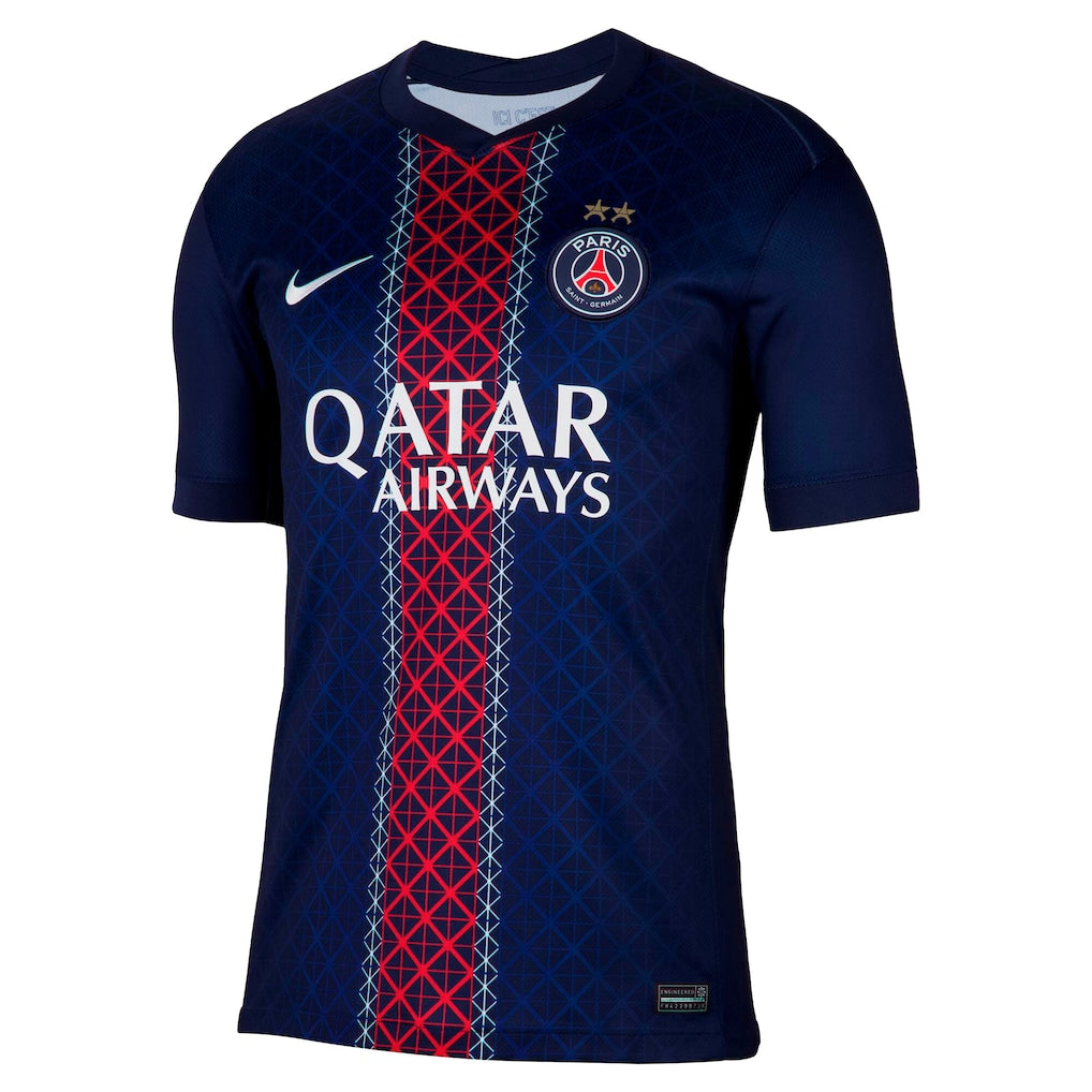 Maillot Domicile Deux étoiles  Paris / PSG  25/26 - Flocage Champions D’Europe - 26