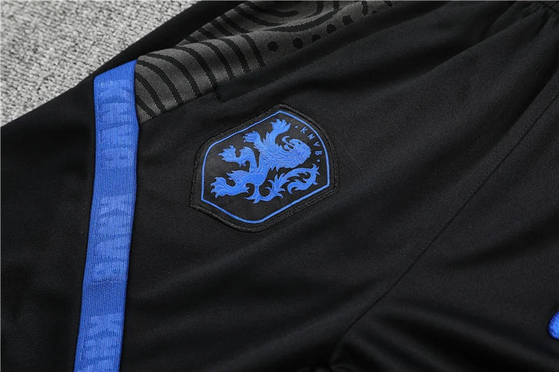 Survêtement Pays-Bas Netherland noir/bleu 2022/23