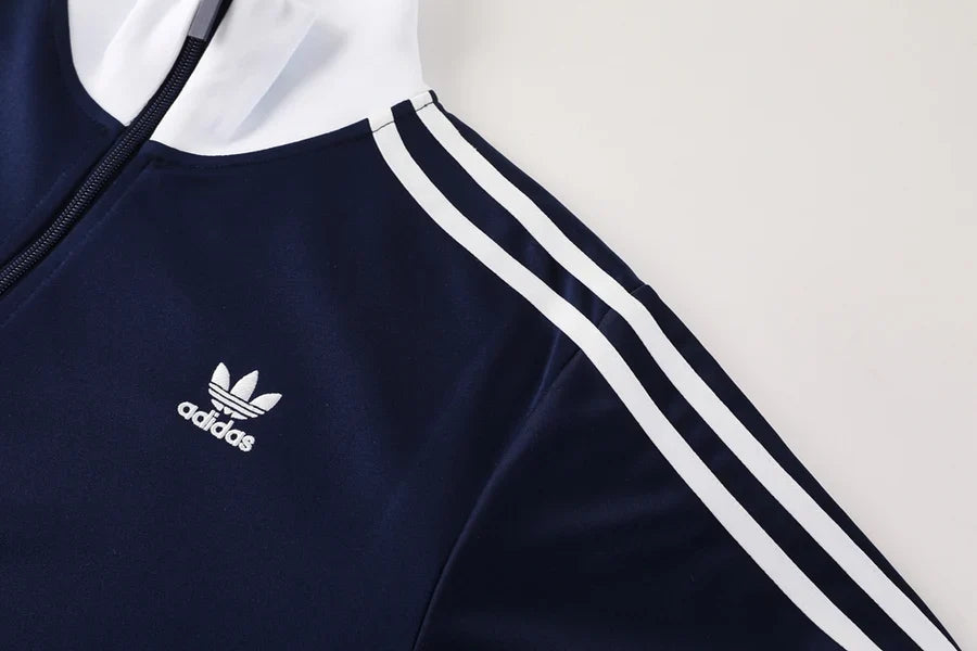 Survêtement jogging Adidas Originals ensemble noir & blanc