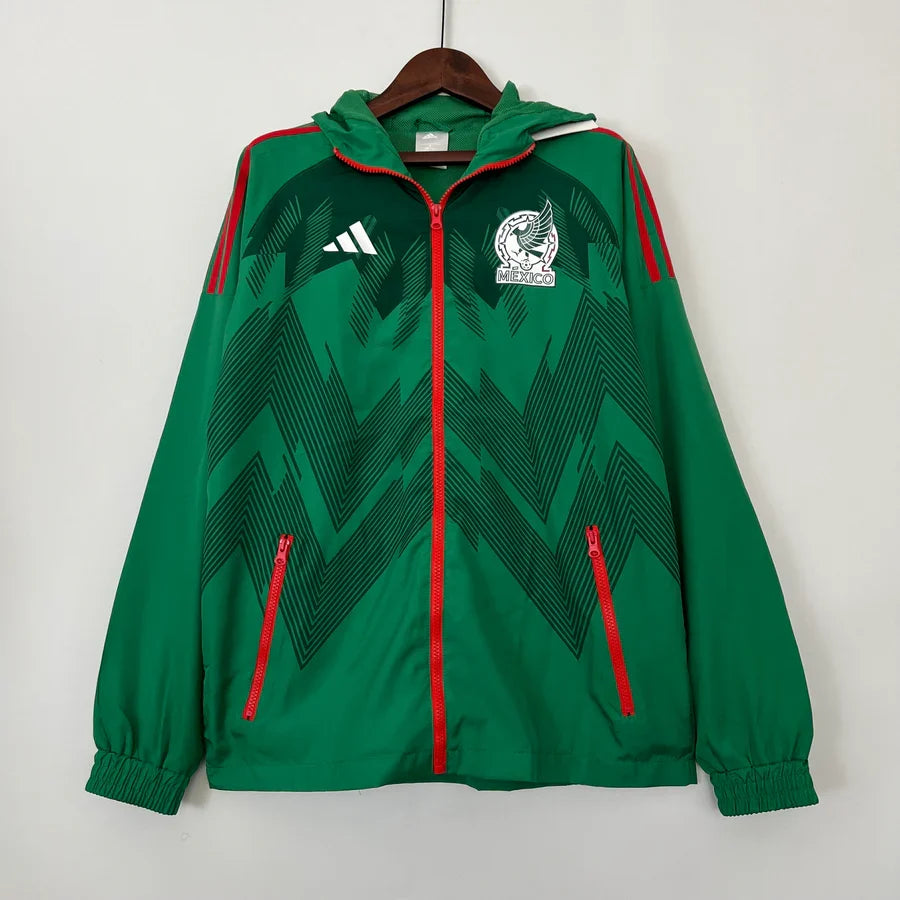 Veste coupe-vent Mexique/Mexico vert 2022/23