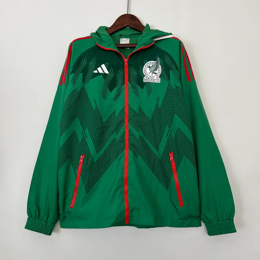 Veste coupe-vent Mexique/Mexico vert 2022/23