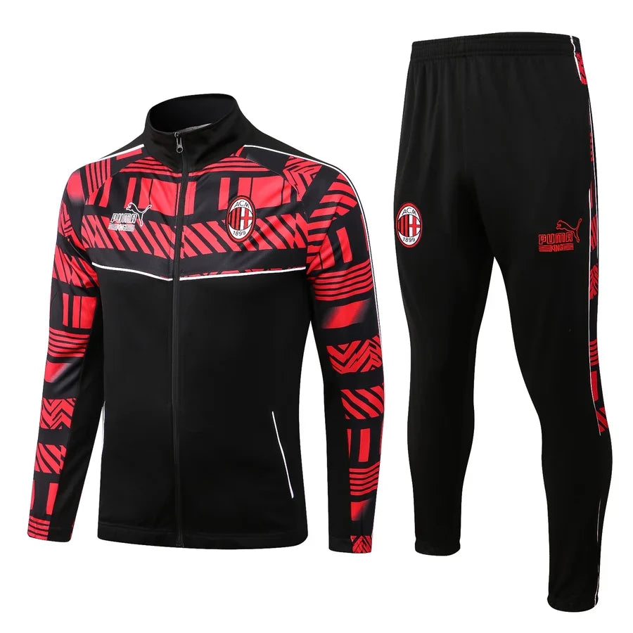 Survêtement Milan AC rouge/noir 2022/23