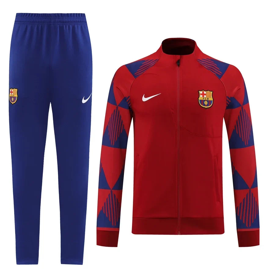 Survêtement FC Barcelone Barcelona rouge/noir 2022/23
