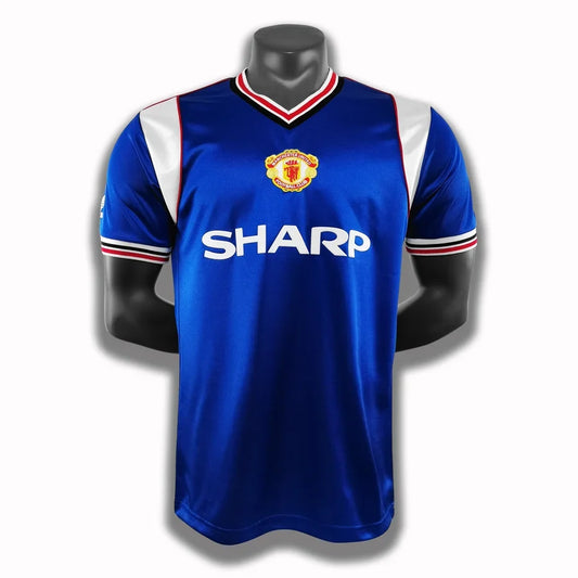Maillot football Manchester United extérieur 1985/86