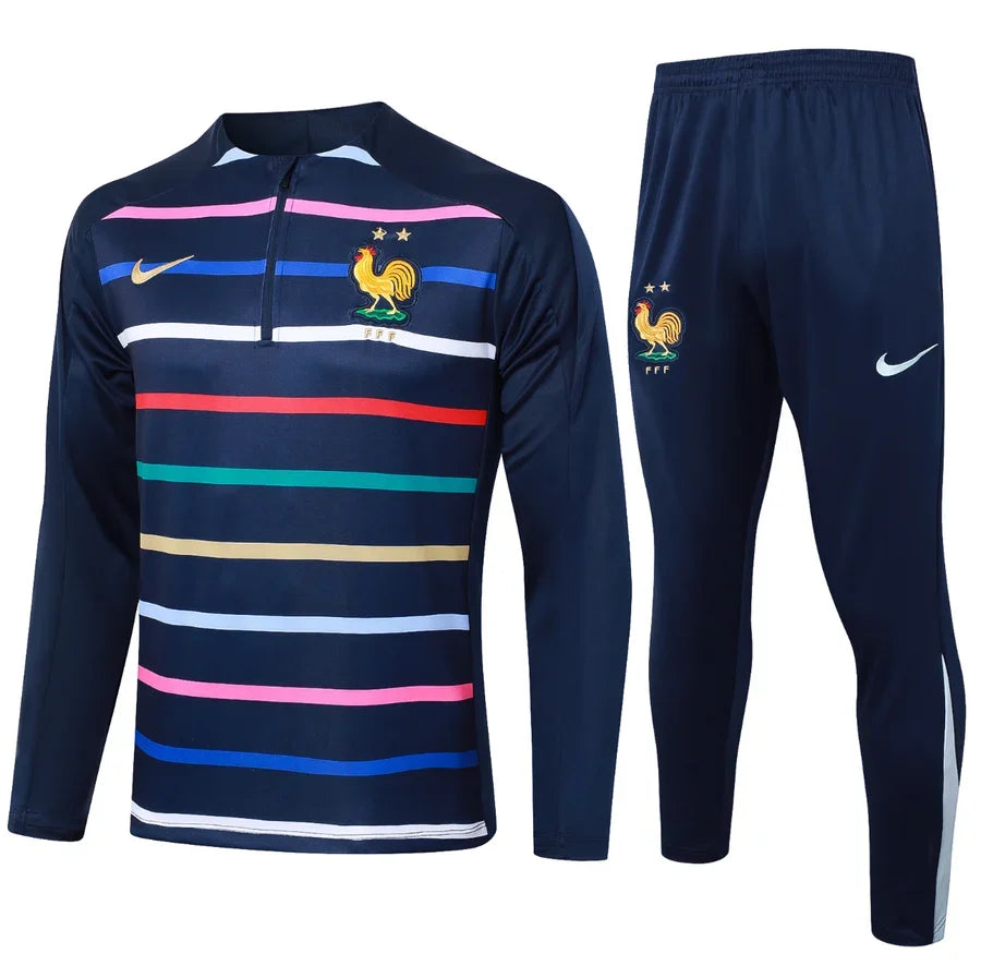 Survêtement ensemble jogging football France 2024/25