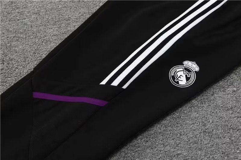 Survêtement Real Madrid noir/violet 2e 2022/23