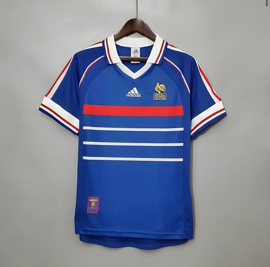 Maillot football France domicile 1998 ZIDANE #10