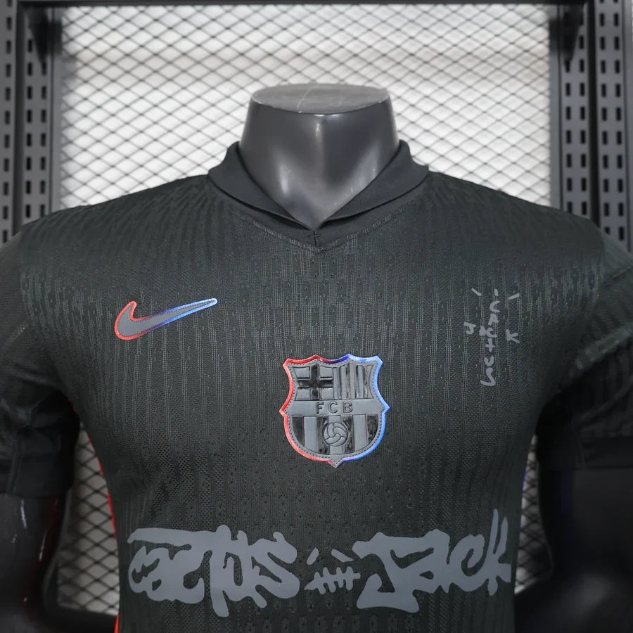 Maillot football Fc Barcelone/Barcelona Travis Scott Player Version 2025/26