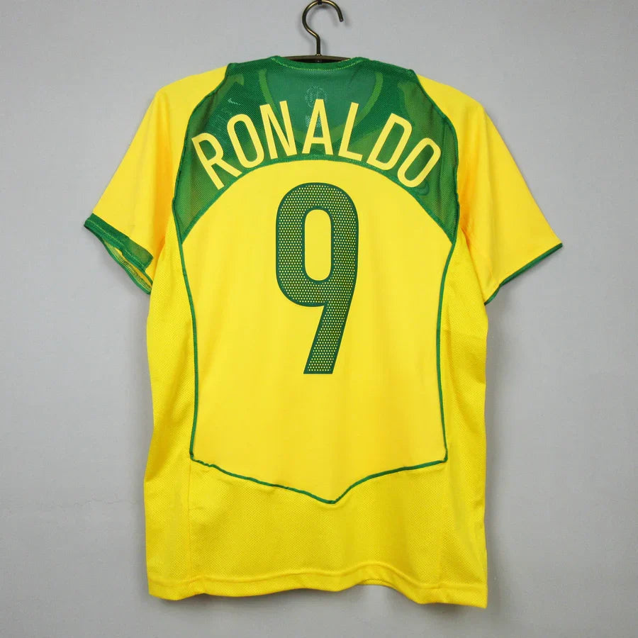 Maillot Bresil Brazil RONALDO domicile 2004