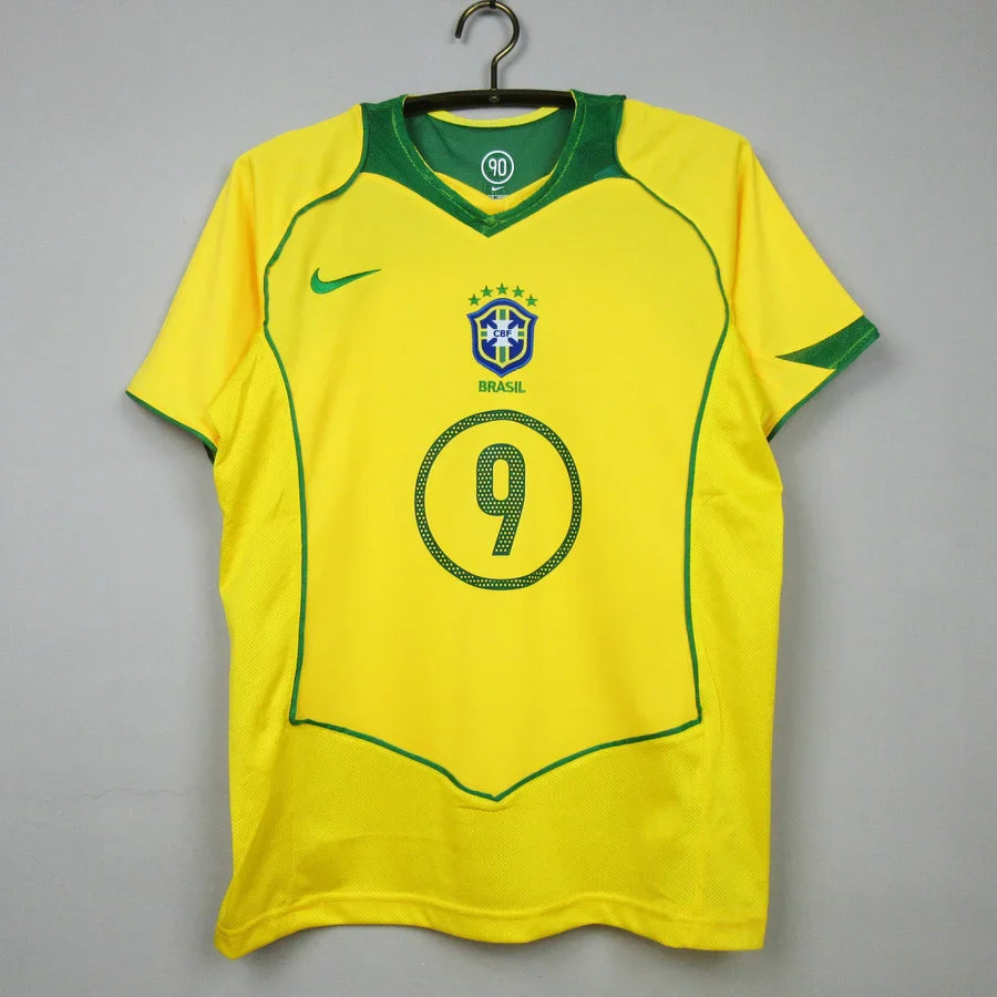 Maillot Bresil Brazil RONALDO domicile 2004
