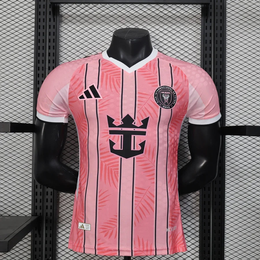 Maillot football Inter Miami domicile rose Player Version 2025/26