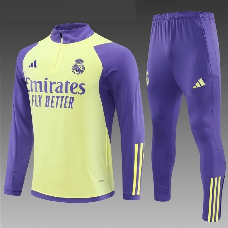 Survêtement Real Madrid Jaune/Violet 2023/24