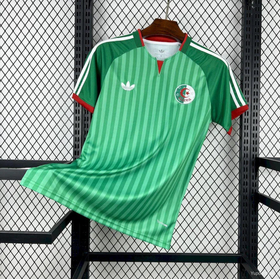 Maillot football Algérie / Algeria extérieur vert الجزائر 2025/26