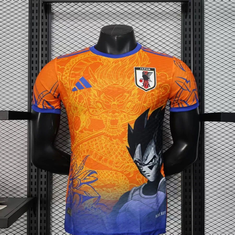 Maillot football Japon/Japan Dragon Ball Z DBZ Végéta * Player Version * 2025/26