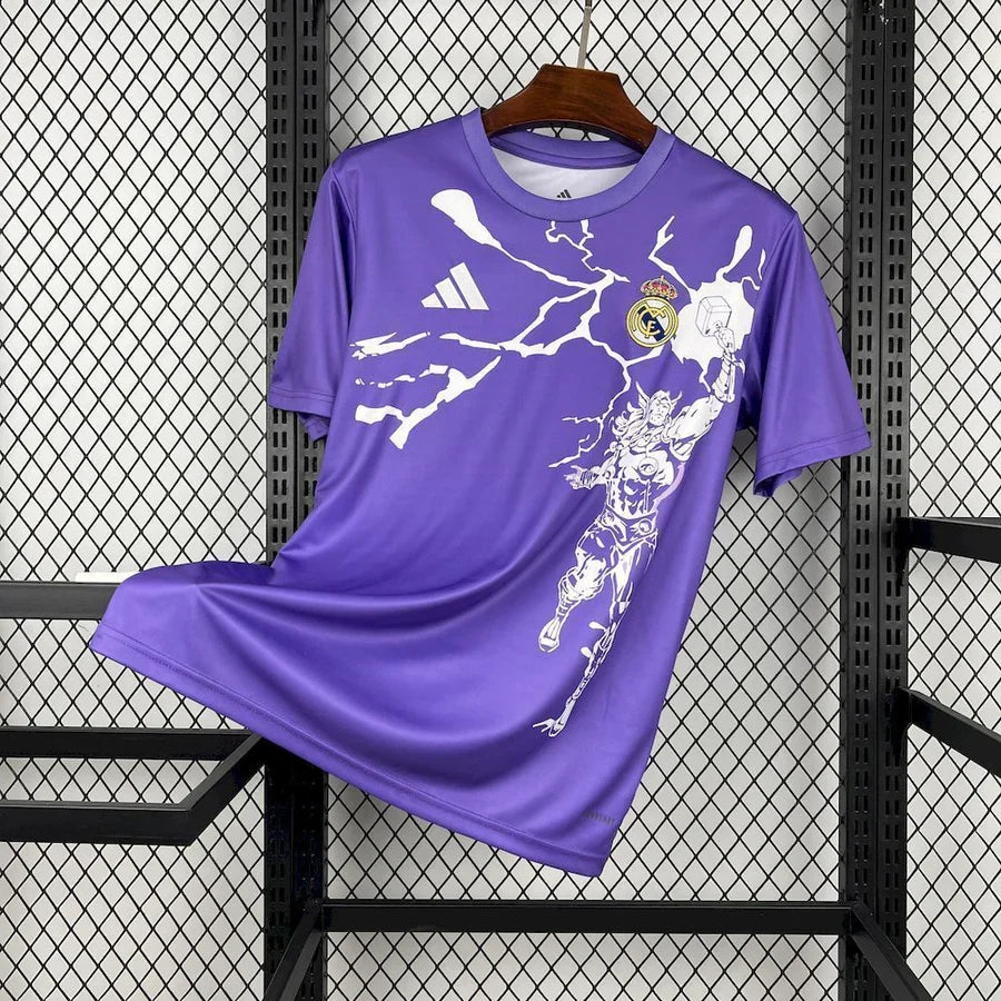 Maillot football Real Madrid x Marvel Avengers Pré-match 2025/26