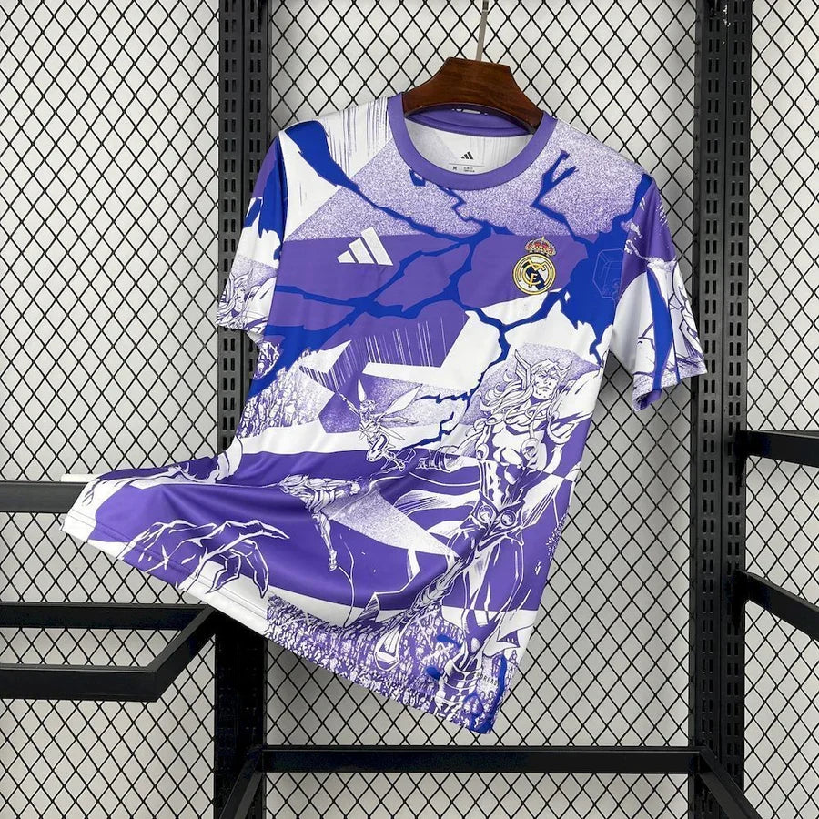 Maillot football Real Madrid x Marvel Avengers Pré-match 2025/26