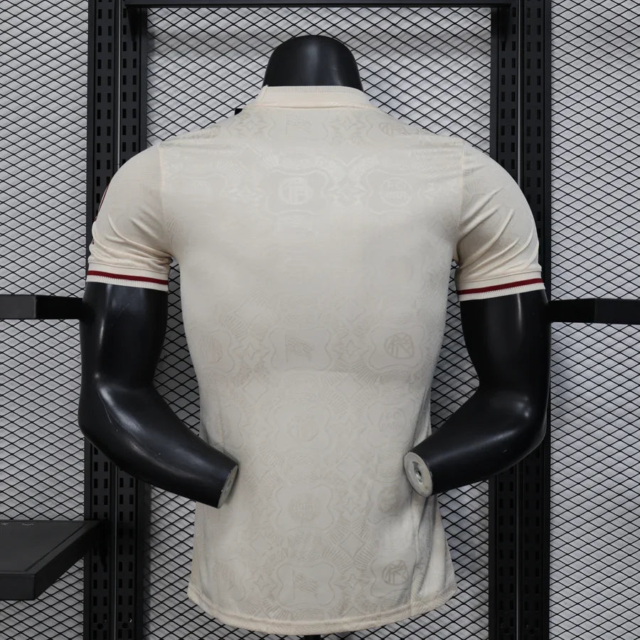 Maillot football Bayern Munich 125 ans Beige Player Version 2025/26