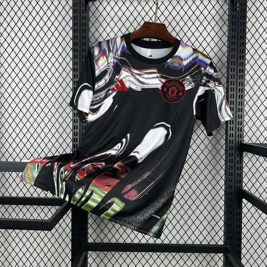 Maillot football Manchester United Pré-match 2025/26