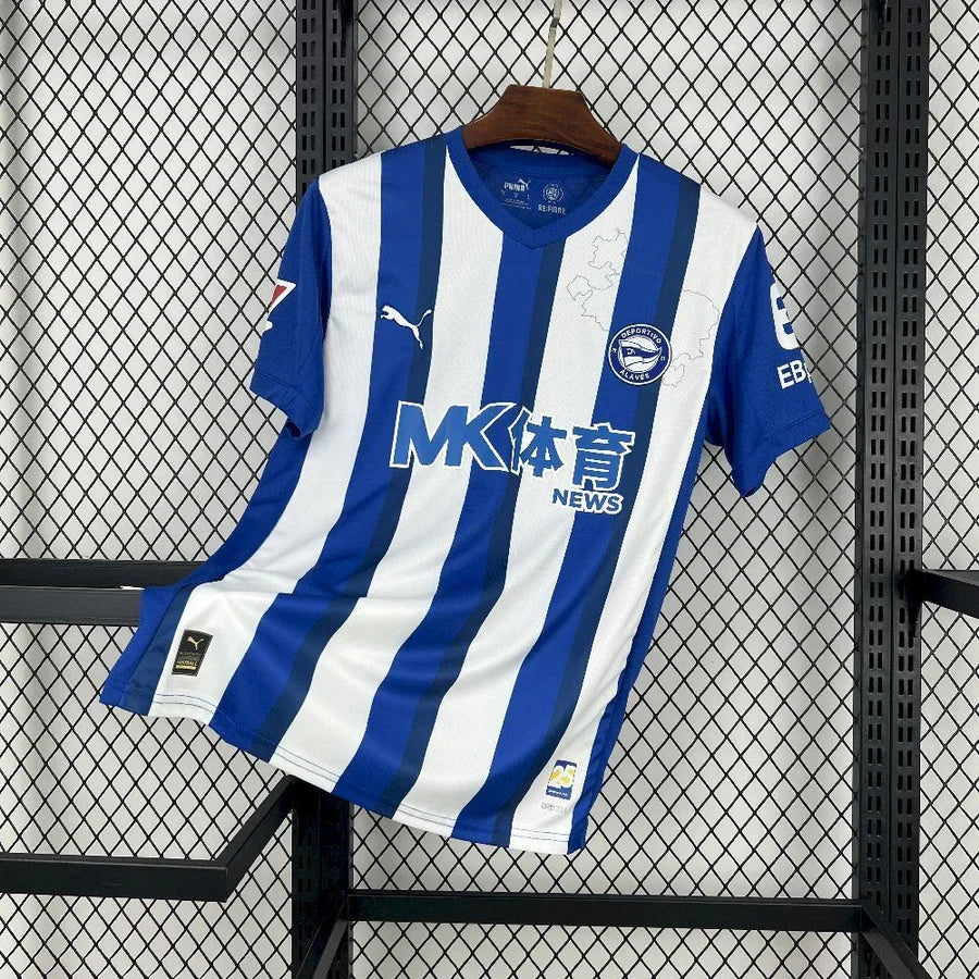Maillot football Deportivo Alaves domicile 2025/26