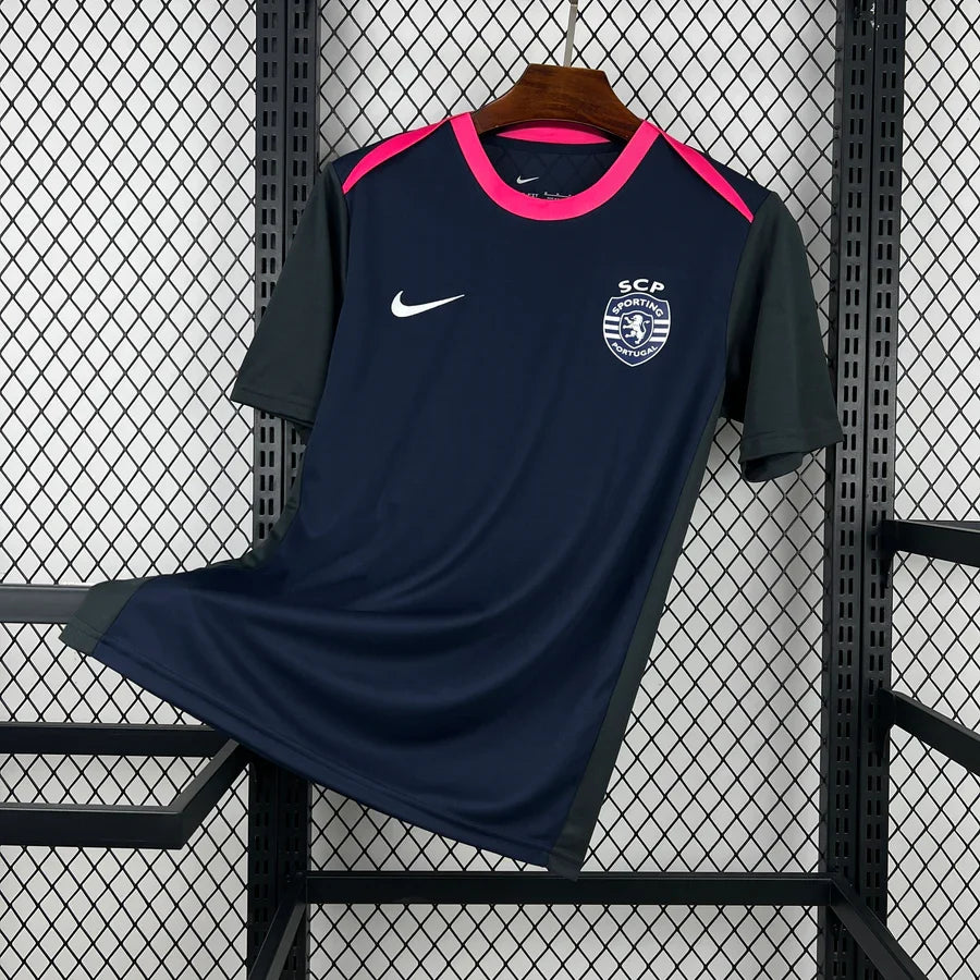 Maillot football Sporting Lisbon Lisbonne Pré-match 2026/27