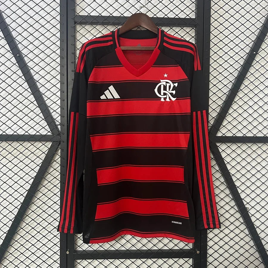 Maillot football Flamengo domicile manches longues 2025/26