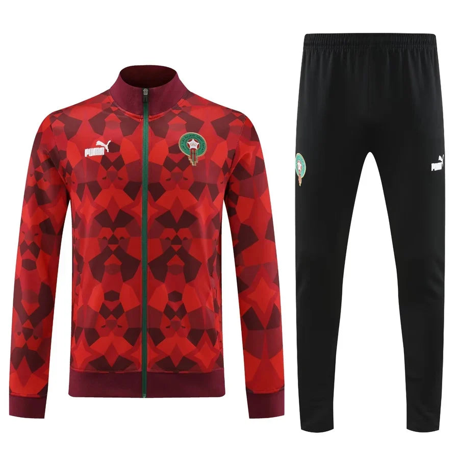 Survêtement Maroc/Morocco Red/rouge 2023/24
