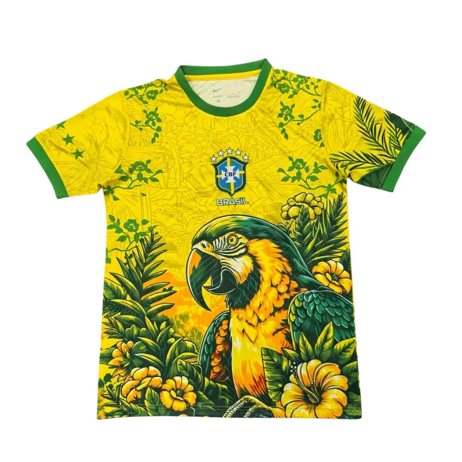 Maillot football Brésil Brazil Concept Perroquet 2025/26