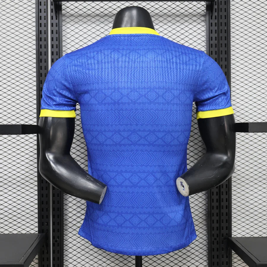 Maillot polo football Brésil Brazil Spécial Bleu Player Version 2026/27