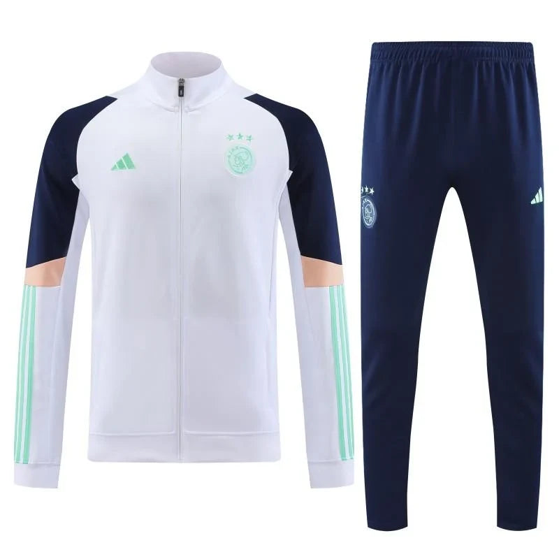 Survêtement Ajax Amsterdam bleu/blanc 2023/24