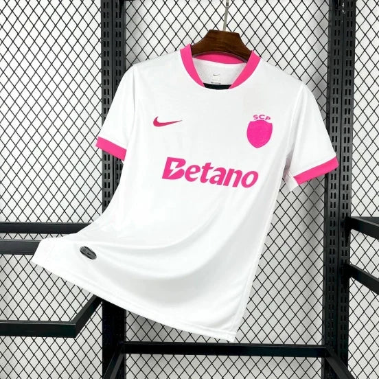 Maillot football Sporting Lisbon Lisbonne Concept Rose 2025/26