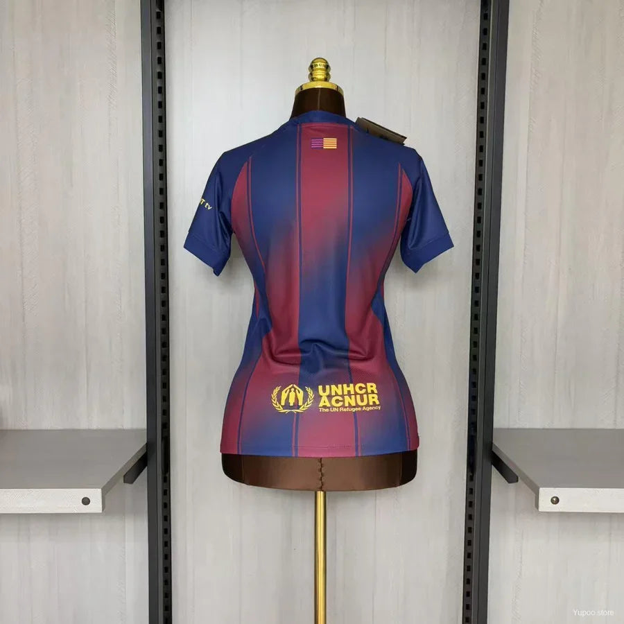 Maillot football FC Barcelone femme domicile 2025/26