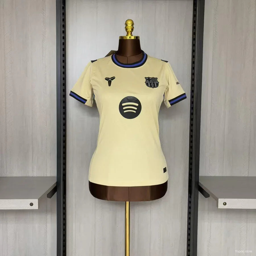 Maillot football FC Barcelone femme extérieur 2025/26