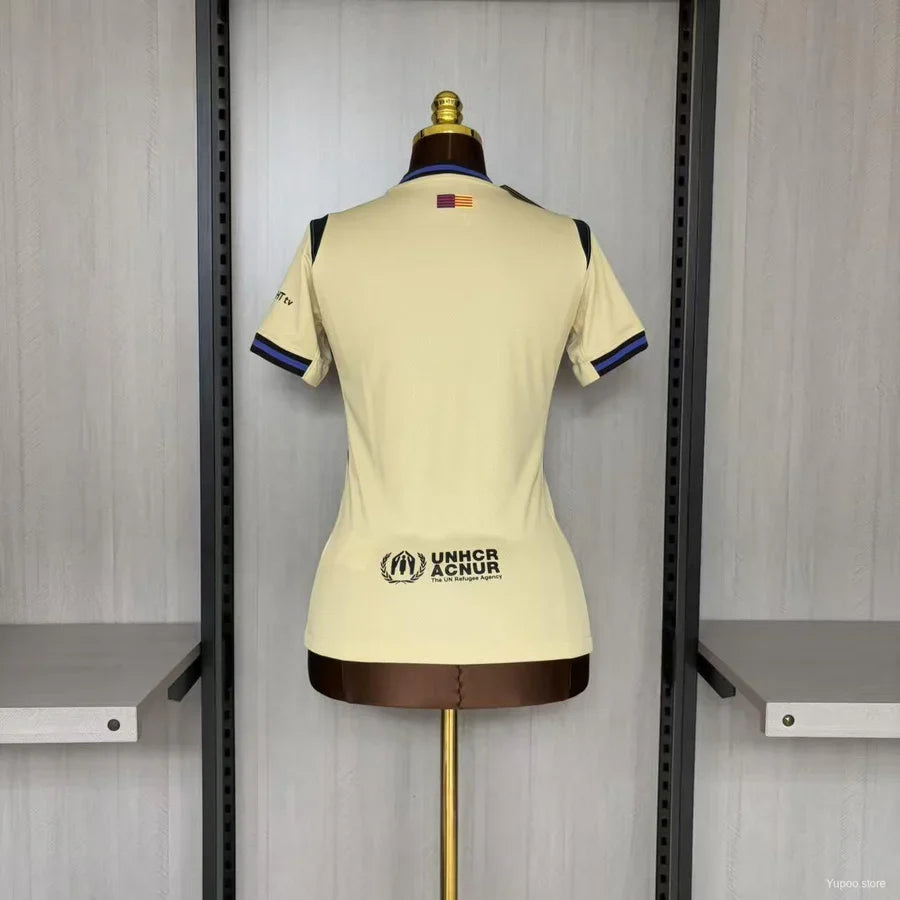 Maillot football FC Barcelone femme extérieur 2025/26